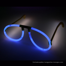 blue Glow Stick Glasses